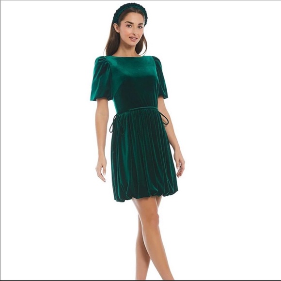 NWT Antonio Melani x Nicola Bathie Julianna Velvet Dress - Picture 5 of 12